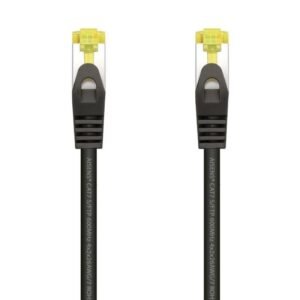 CABLE DE RED CAT.7 S/FTP 0.5M AISENS BLACK