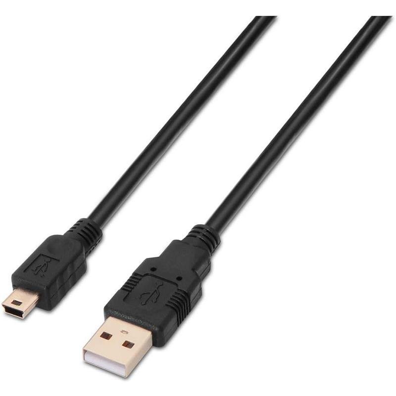cable-usb-ammicro-bm-18m-aisens-black