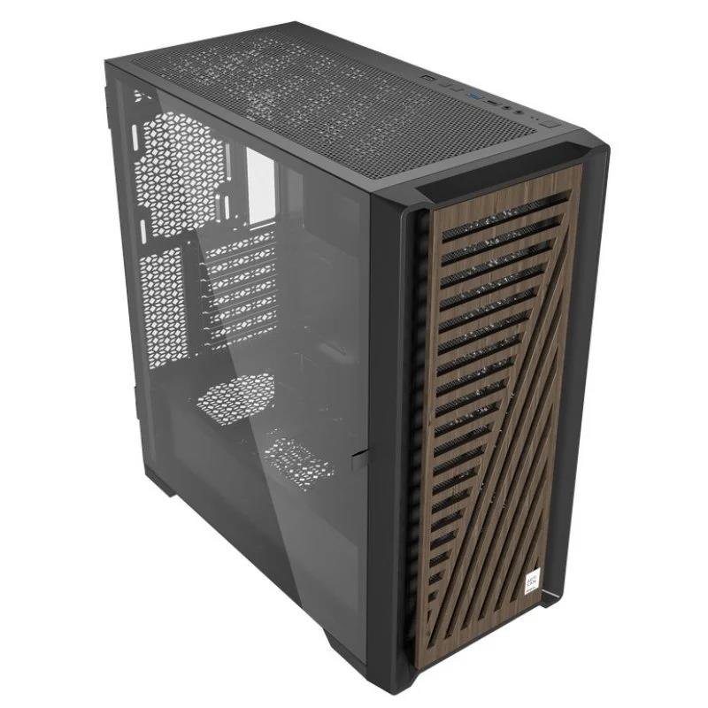 caja-ordenador-gaming-phoenix-artisan-noble-black-frontal-madera-atx-1