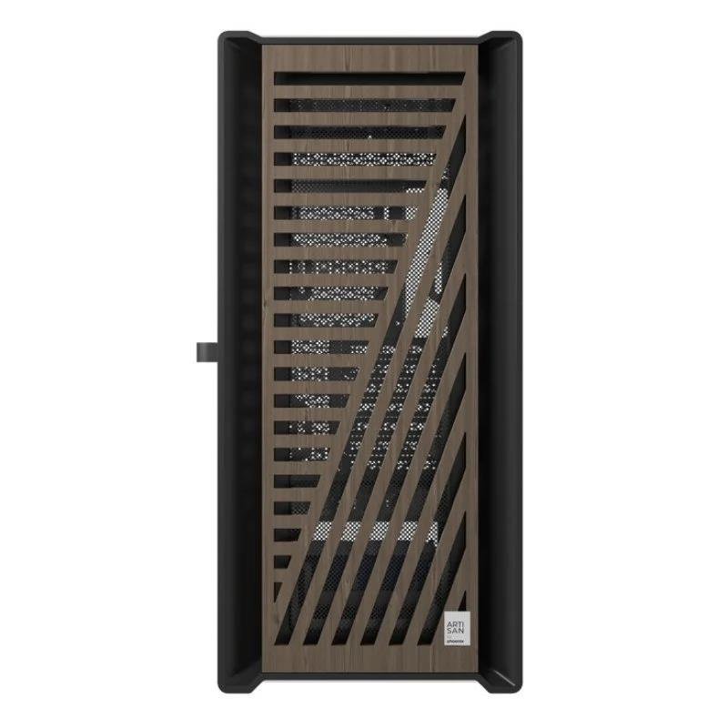 caja-ordenador-gaming-phoenix-artisan-noble-black-frontal-madera-atx-2
