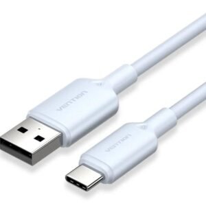 CABLE VENTION USB-A - USB-C 3A 60W 2M TRENZADO BLUE