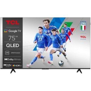 TELEVISOR TCL 75 QLED 4K UHD SMART TV WIFI BT