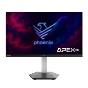 MONITOR GAMING PHOENIX APEX PRO 27" 2K QHD 180HZ ERGONOMICO MULTIMEDIA LED HDMI DISPLAYPORT BLACK/WHITE