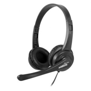 AURICULARES + MICROFONO NGS VOX505 USB BLACK