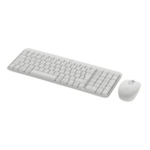 TECLADO + RATON LOGITECH MK250 WIRELESS WHITE