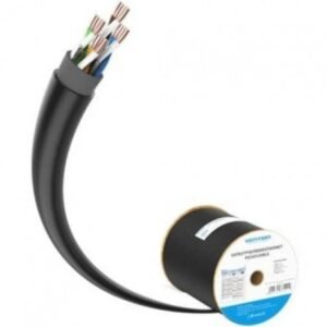 BOBINA DE CABLE DE RED CAT.6 UTP 305M VENTION BLACK