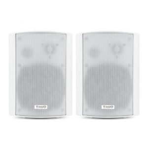 ALTAVOCES DE PARED TOOQ 60W AMPLIFICADOS 180º CONTROL VOLUMEN