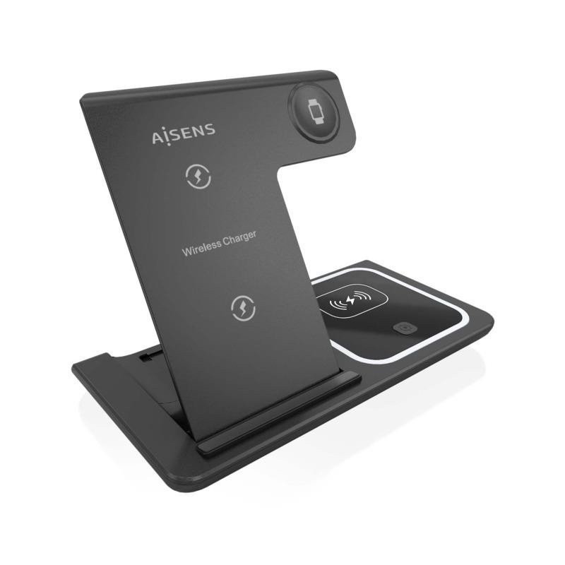 base-cargador-aisens-smartphoneapple-watchauriculares-wireless-black