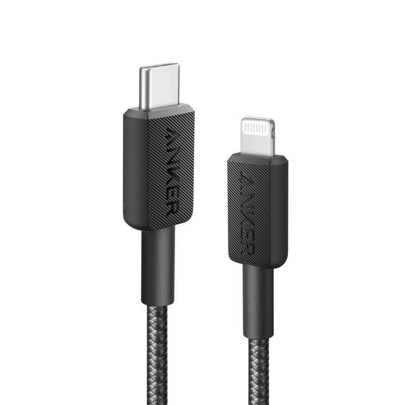cable-anker-322-usbc-to-lightning-trenzado-09m-30w-black