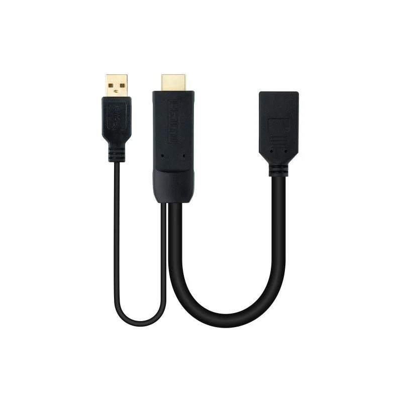cable-conversor-nanocable-hdmi-a-displayport-20cm-black