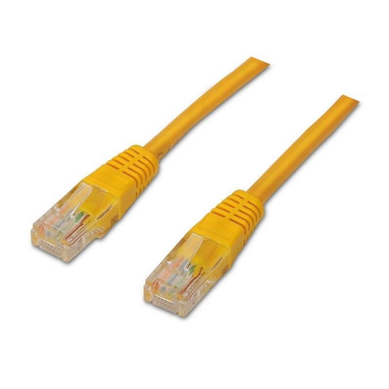 cable-de-red-cat6-utp-05m-aisens-yellow