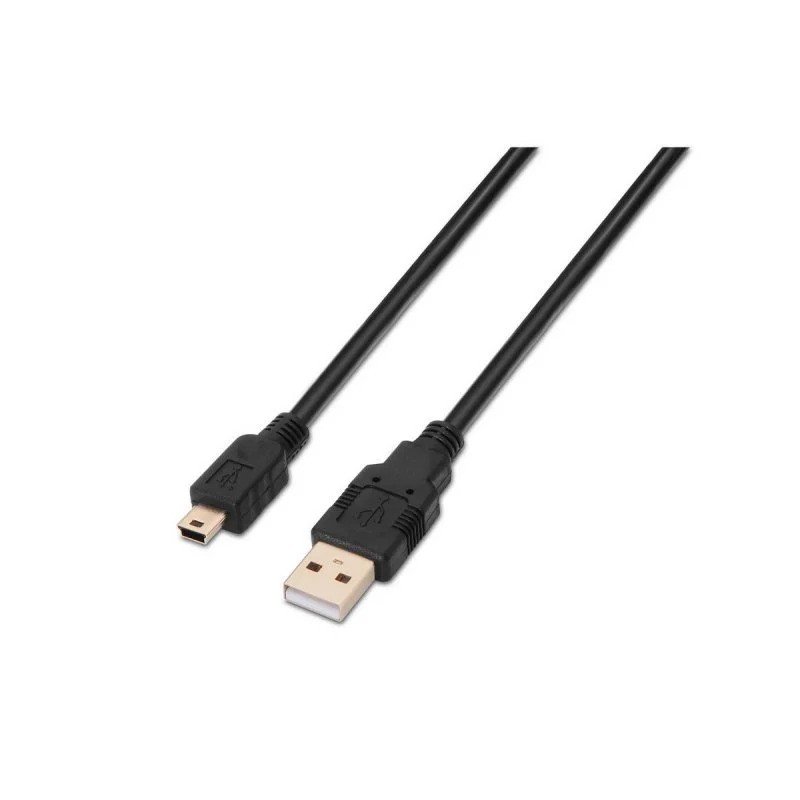 cable-usb-ammini-bm-3m-aisens-black