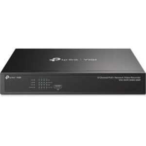 GRABADOR IP NVR TP-LINK VIGI 8 CH IP 1HDD H265+ POE+ SATA 2XUSB