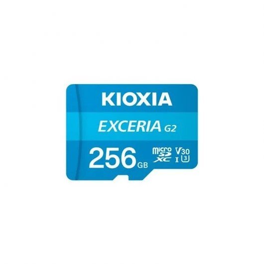memoria-micro-sd-256gb-kioxia-exceria-g2-u3-c10-adaptador-sd