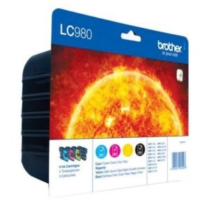 PACK TINTA BROTHER LC980VALBP COLOR + BLACK