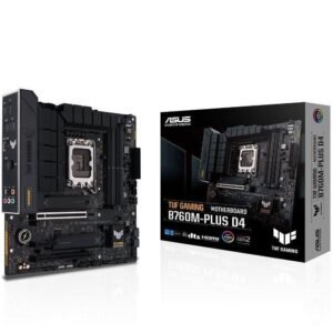 PLACA BASE ASUS PRIME B760M-PLUS D4 M-ATX 4XDDR4 HDMI + DP