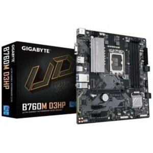 PLACA BASE GIGABYTE GA-B760M-D3HP VGA + HDMI + DP 4XDDR5 MATX