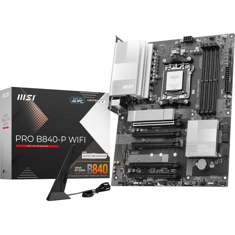 placa-base-msi-pro-b840p-wifi7-atx-am5-4xddr5-hdmi