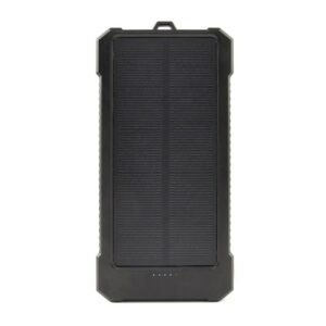POWERBANK GEMBIRD SOLAR 10000MAH USB-C BLACK