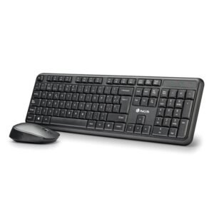TECLADO + RATON NGS HARMONY WIRELESS MULTIMEDIA SILENT BLACK